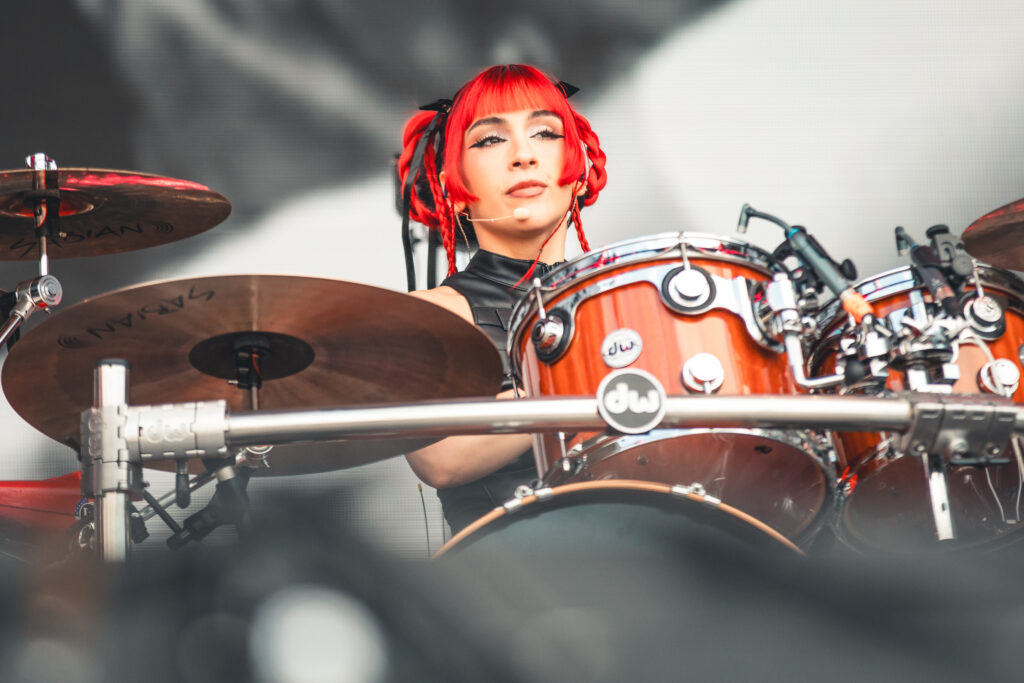 The Warning & Paty Cantu en el Tecate Pa´l Norte 2026. Foto: Ludwin Cuevas