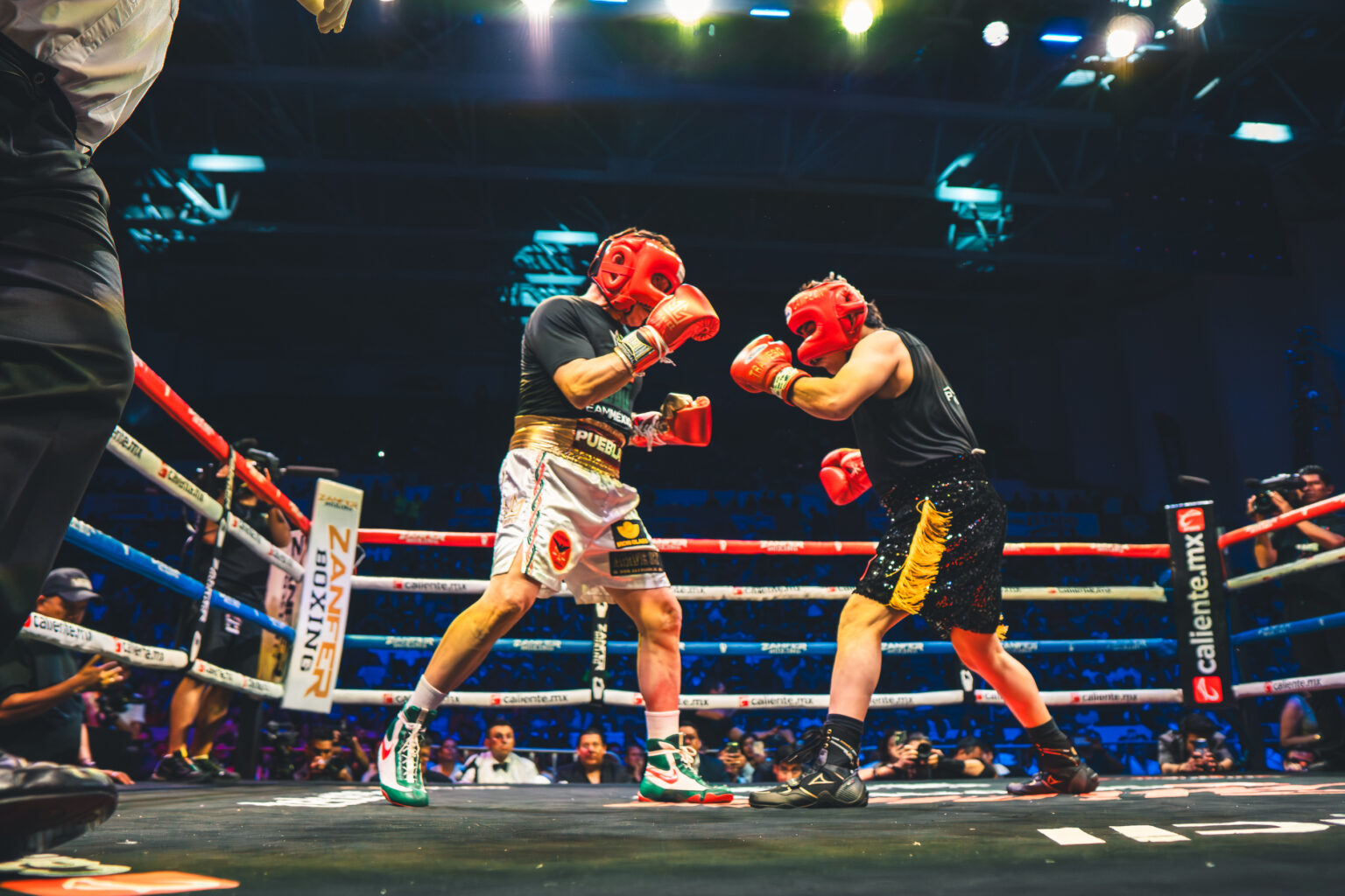 Julio César Chávez y Travieso Arce reviven la pasión del boxeo en pelea de exhibición