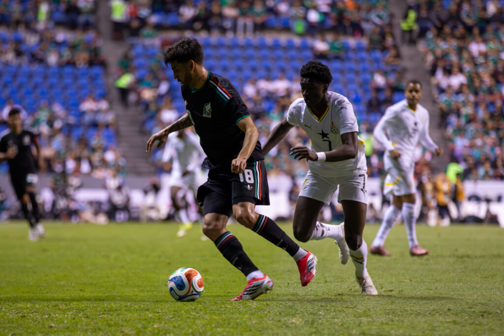 México vs Ghana. Foto: Ludwin Cuevas
