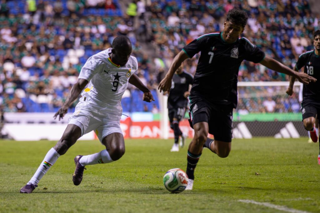 México vs Ghana. Foto: Ludwin Cuevas