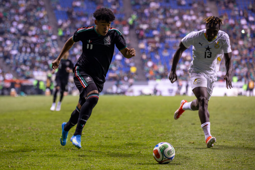 México vs Ghana. Foto: Ludwin Cuevas