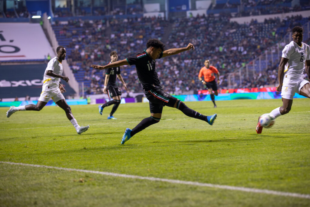 México vs Ghana. Foto: Ludwin Cuevas