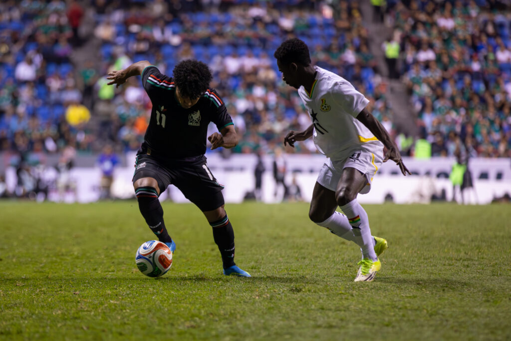 México vs Ghana. Foto: Ludwin Cuevas