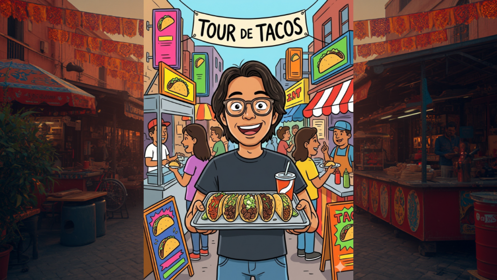Win desata conversación sobre tacos y posibles tours gastronómicos