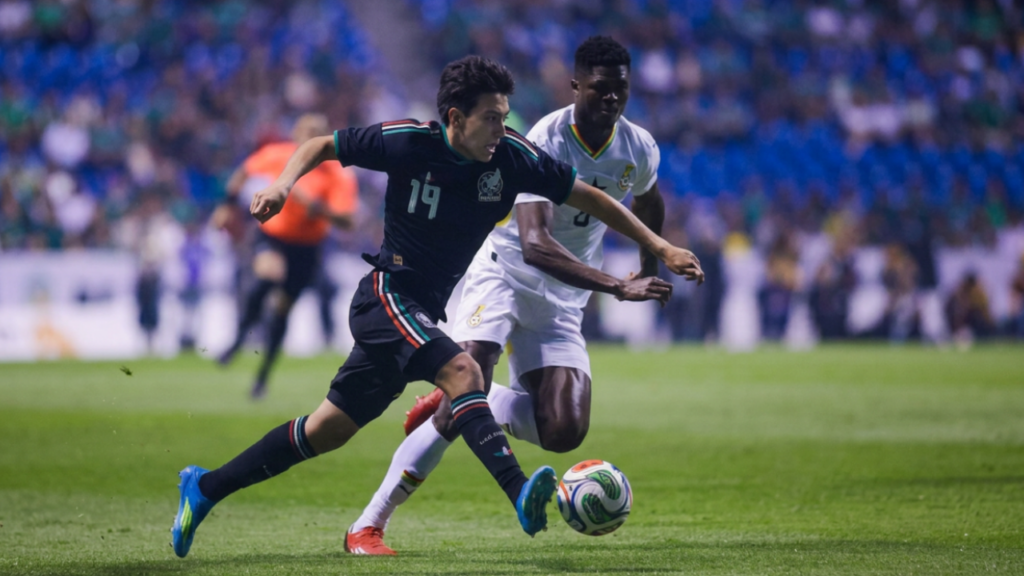 México vs Ghana: noche de futbol en Puebla