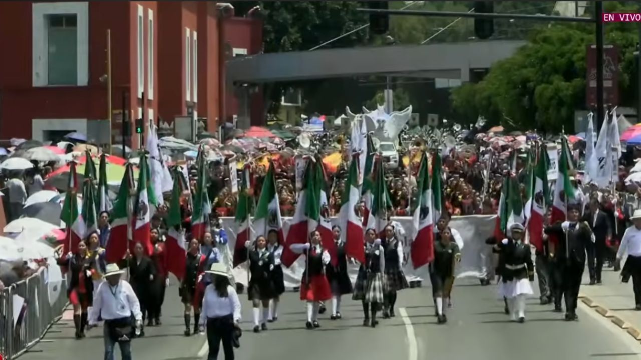 Transmisión del desfile del 5 de Mayo en Puebla