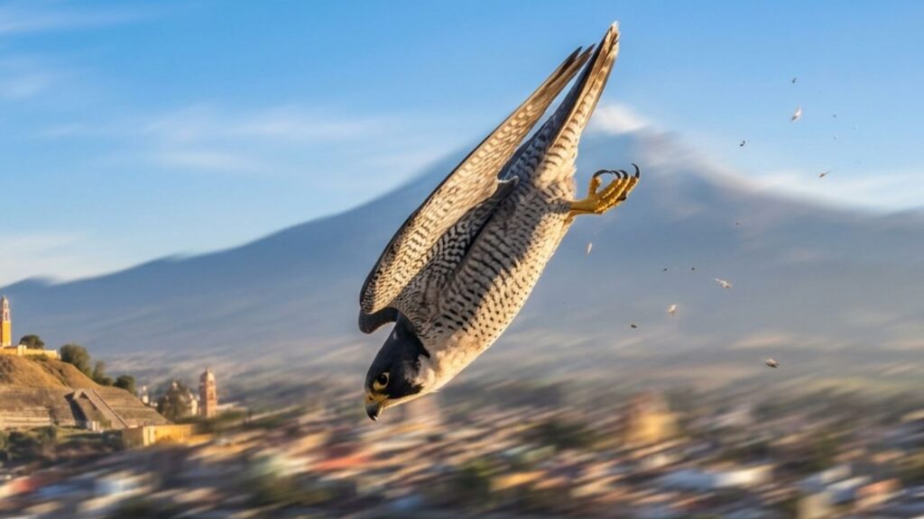 El halcón peregrino: el animal más rápido del planeta