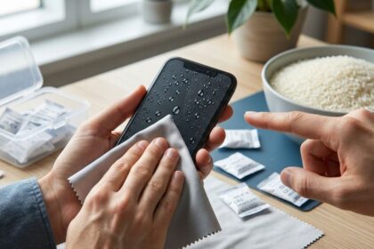 ¿Se mojó tu celular? Esto debes hacer y por qué el arroz no funciona