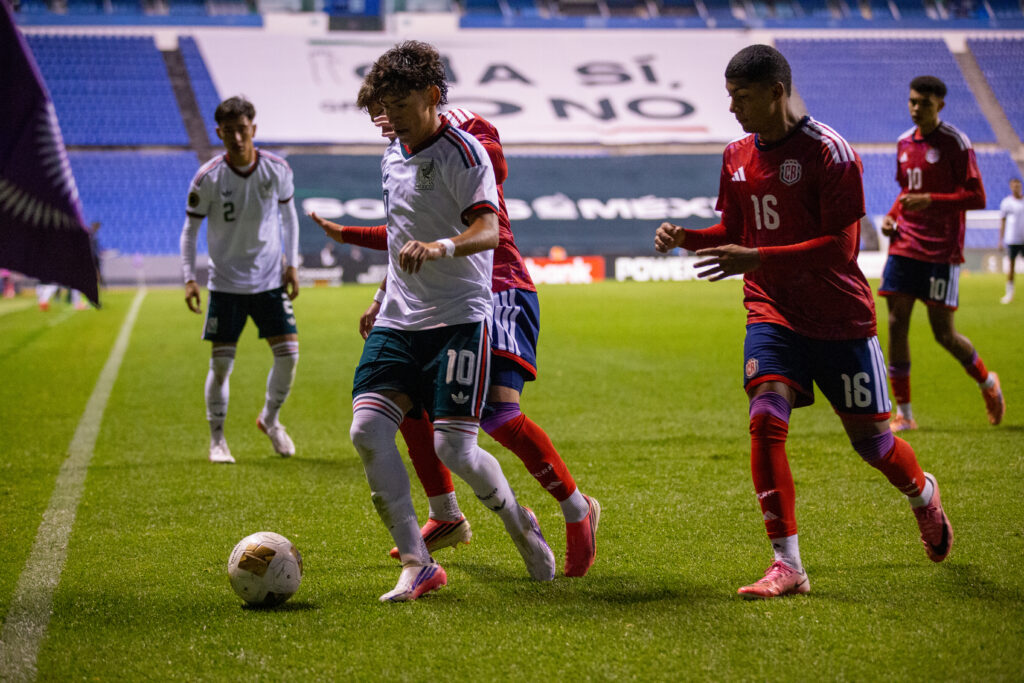 Costa Rica vs México Sub-20. Foto: Iker Carmona
