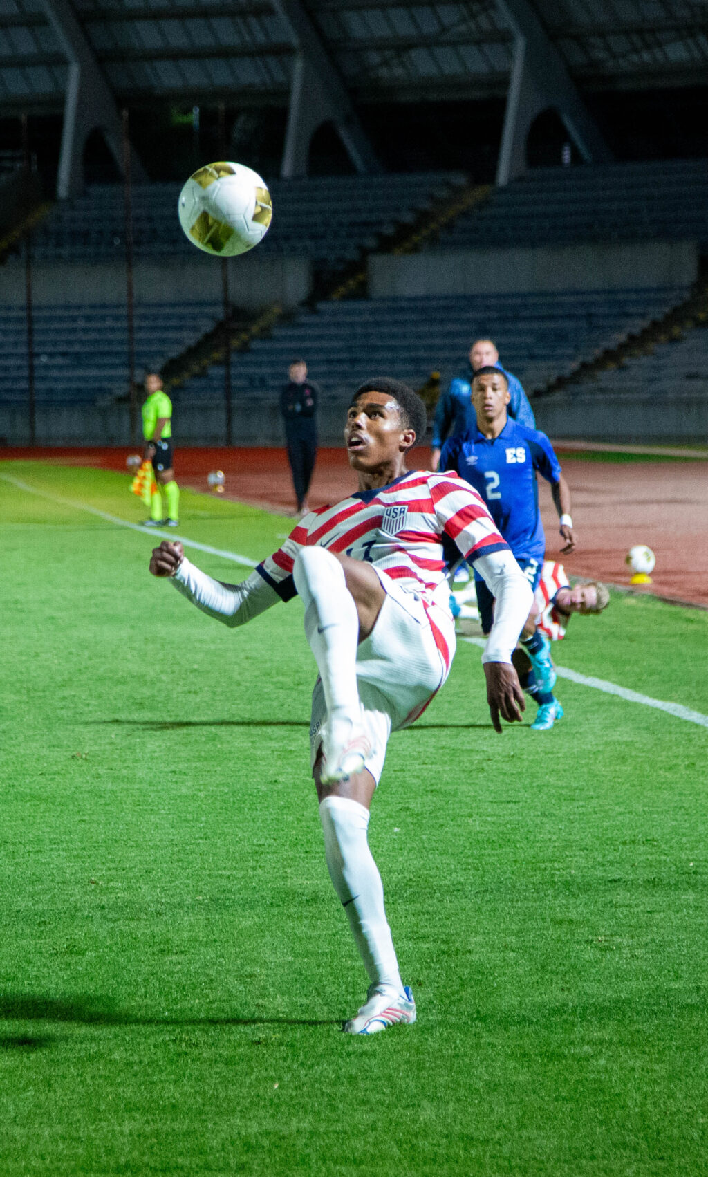 El Salvador vs Estados Unidos Sub-20. Foto: Iker Carmona