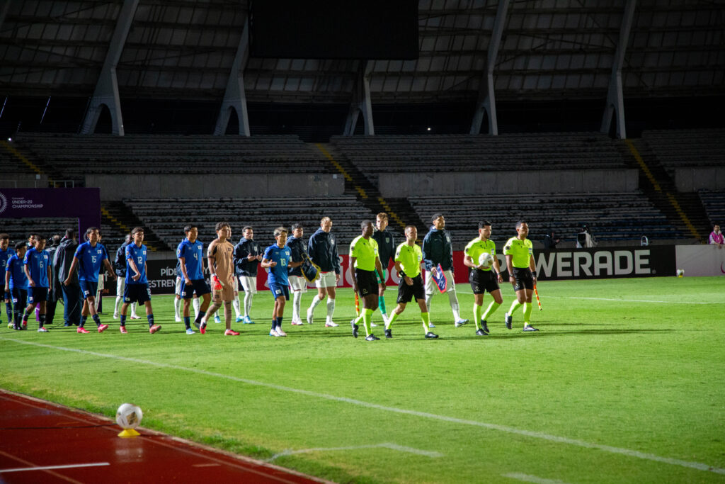 El Salvador vs Estados Unidos Sub-20. Foto: Iker Carmona