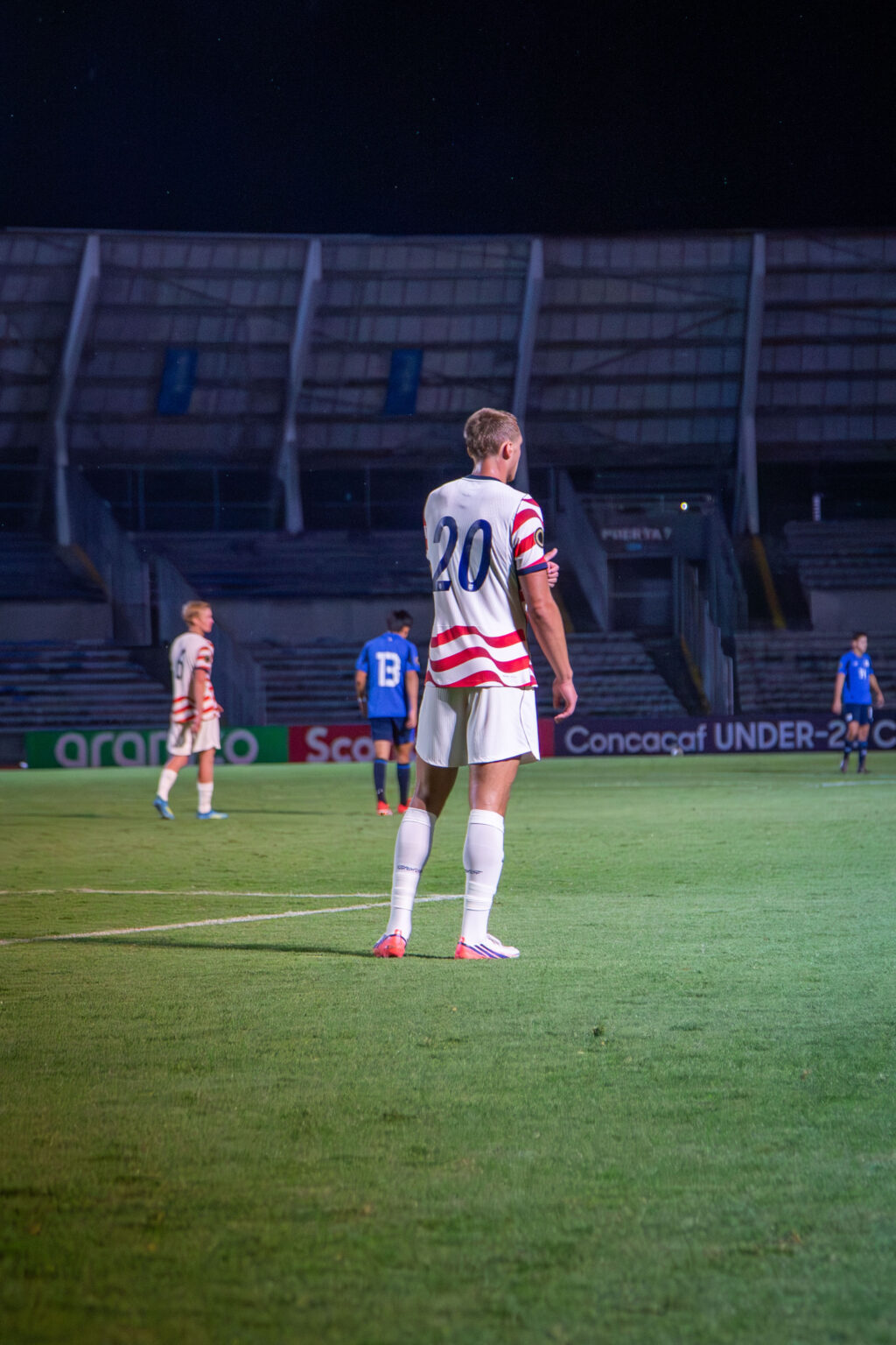 El Salvador vs Estados Unidos Sub-20. Foto: Iker Carmona