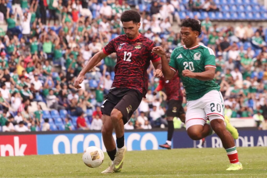 México vs Antigua y Barbuda Sub-20. Foto: Mara González