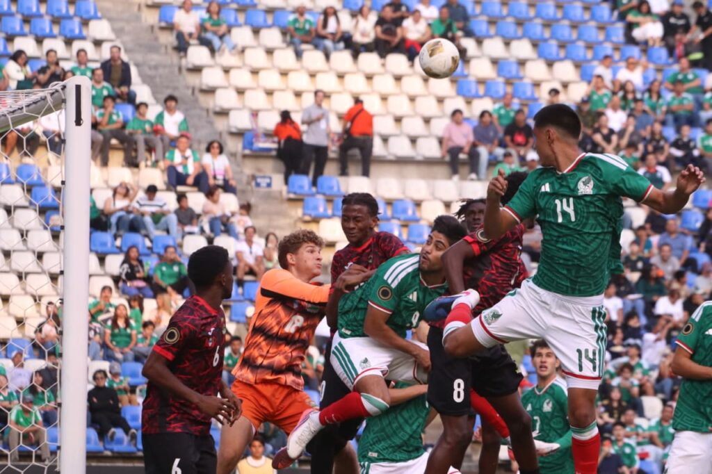 México vs Antigua y Barbuda Sub-20. Foto: Mara González