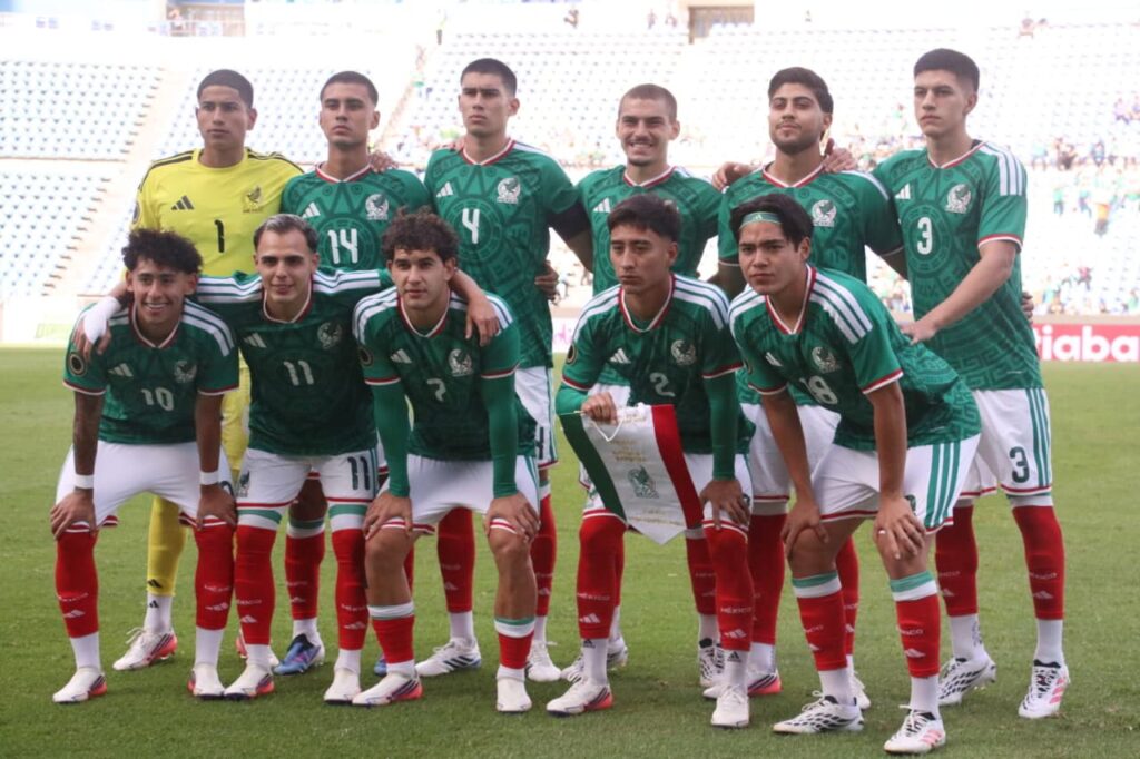 México vs Antigua y Barbuda Sub-20. Foto: Mara González
