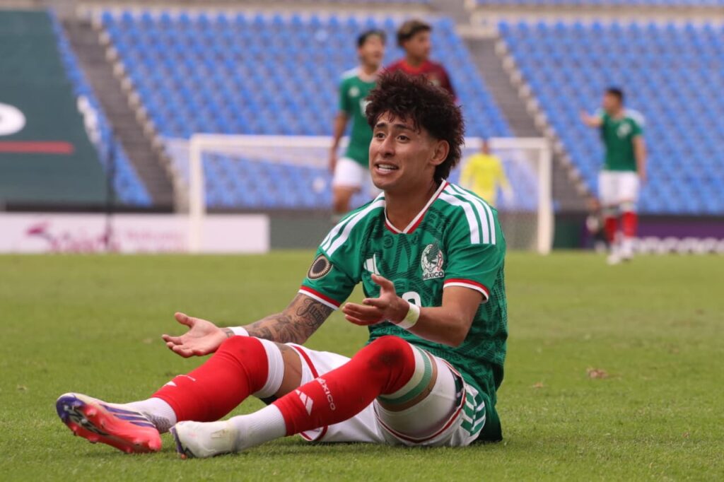 México vs Antigua y Barbuda Sub-20. Foto: Mara González