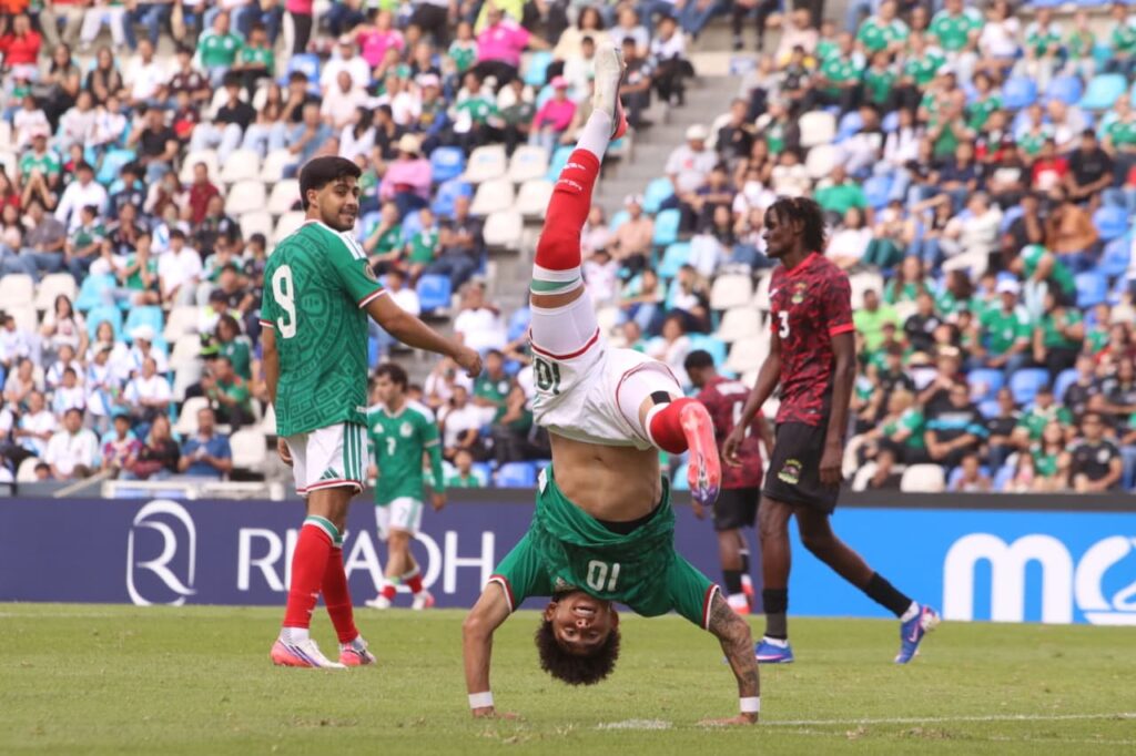 México vs Antigua y Barbuda Sub-20. Foto: Mara González
