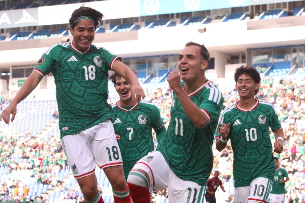 México vs Antigua y Barbuda Sub-20. Foto: Mara González