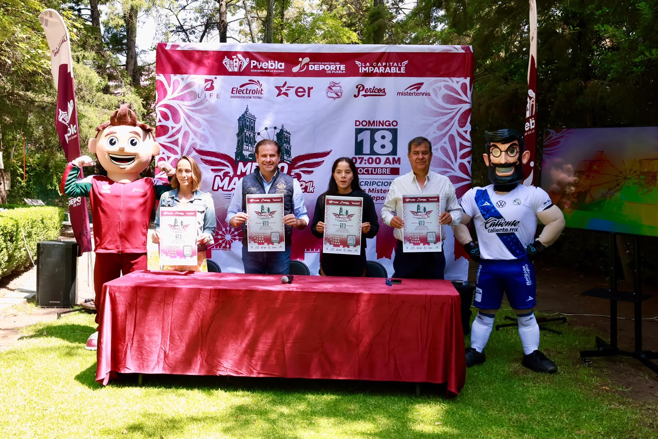 Anuncia Gobierno de Pepe Chedraui el Medio Maratón Puebla 21K 2026