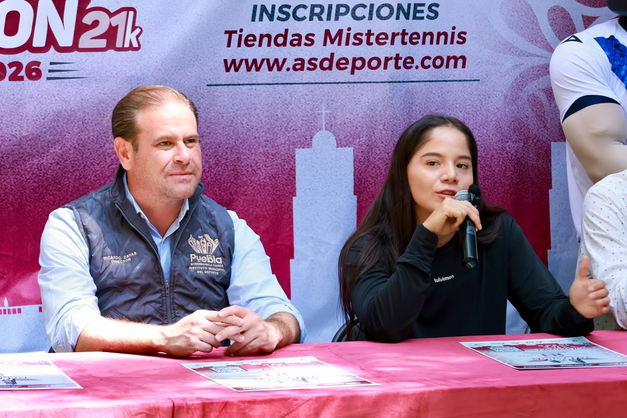 Anuncia Gobierno de Pepe Chedraui el Medio Maratón Puebla 21K 2026
