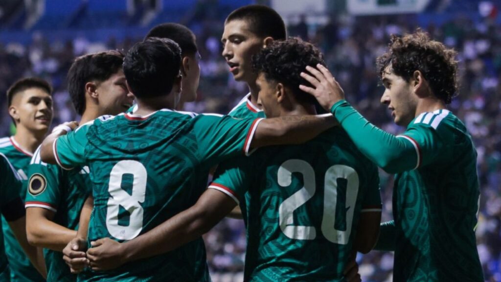 México Sub-20 golea a Guatemala y avanza como líder
