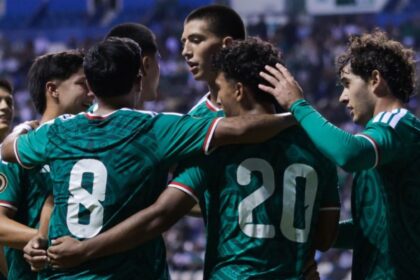 México Sub-20 golea a Guatemala y avanza como líder