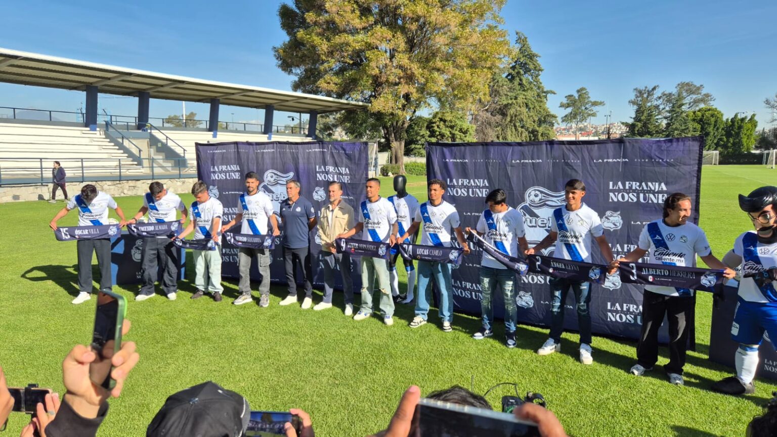 Club Puebla presenta a sus nuevos refuerzos para el Apertura 2026