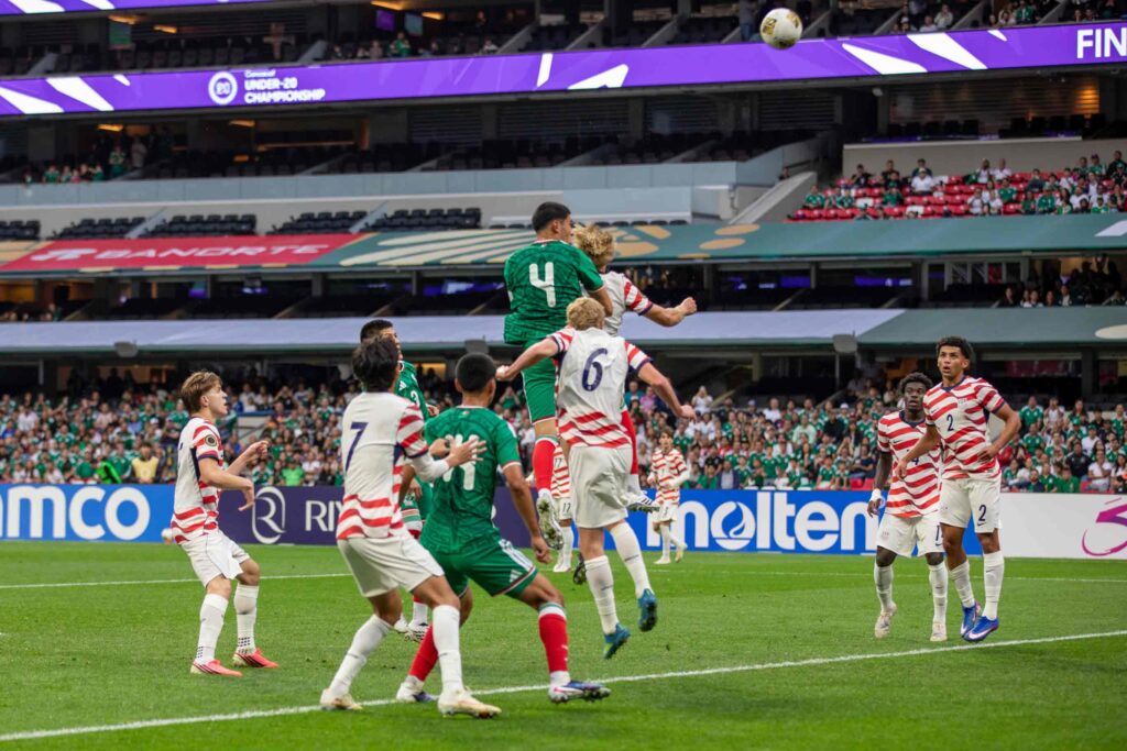 México vs USA Final Campeonato Concacaf Sub-20. Foto: Ludwin Cuevas