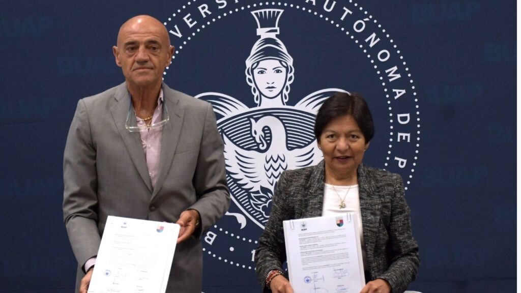 BUAP y Universidad del Deporte de Puebla firman convenio para impulsar a estudiantes