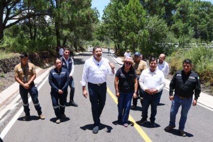 Concluyen camino San Nicolás-Amecameca para fortalecer turismo y seguridad en Puebla