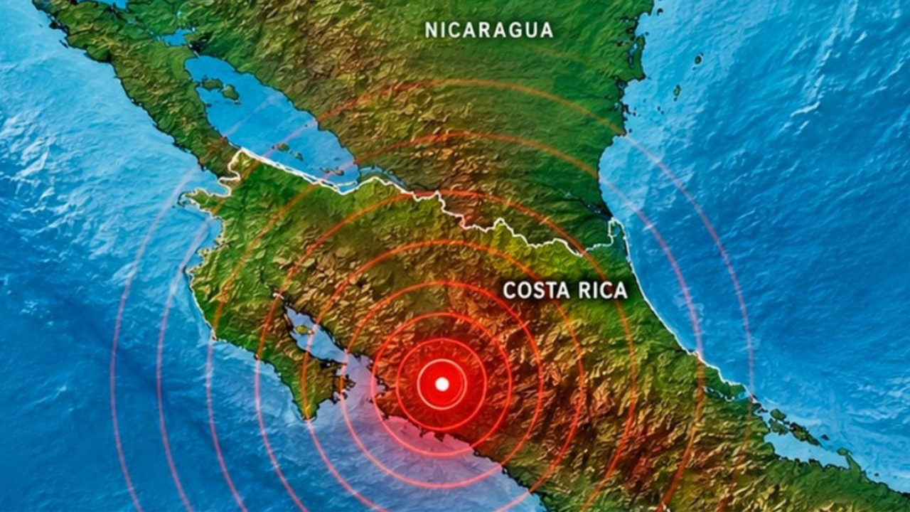 Dos sismos sacuden Costa Rica