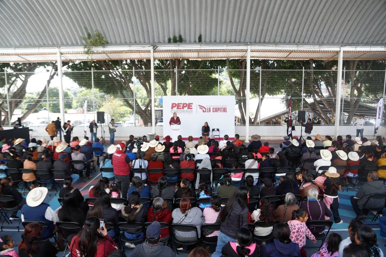 Consolida Pepe Chedraui acciones en favor de las familias en San Andrés Azumiatla