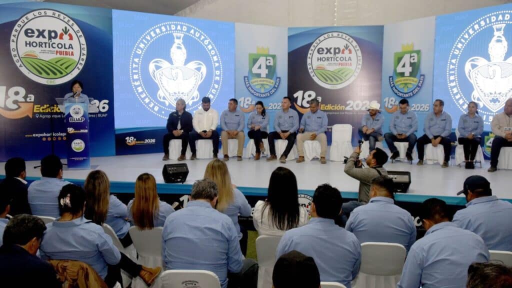 BUAP inaugura la Expo Hortícola Puebla 2026