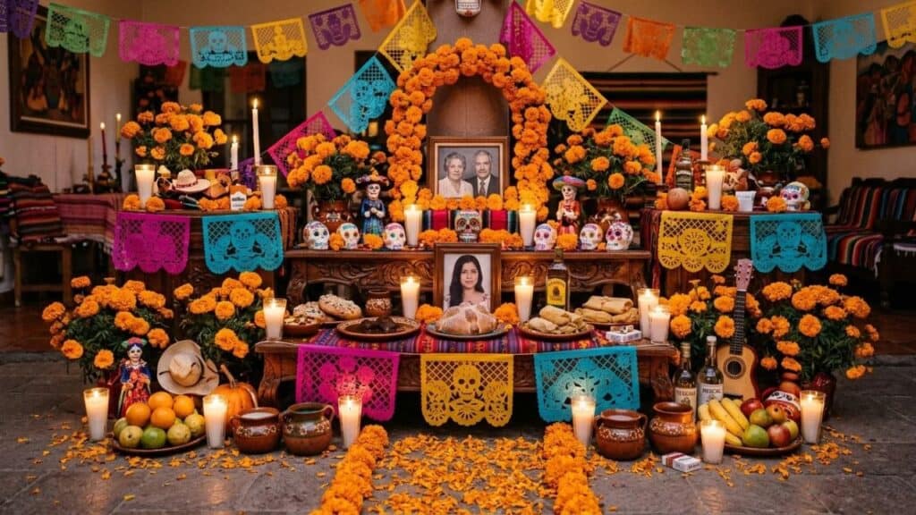 La magia de la ofrenda de Día de Muertos y las emociones