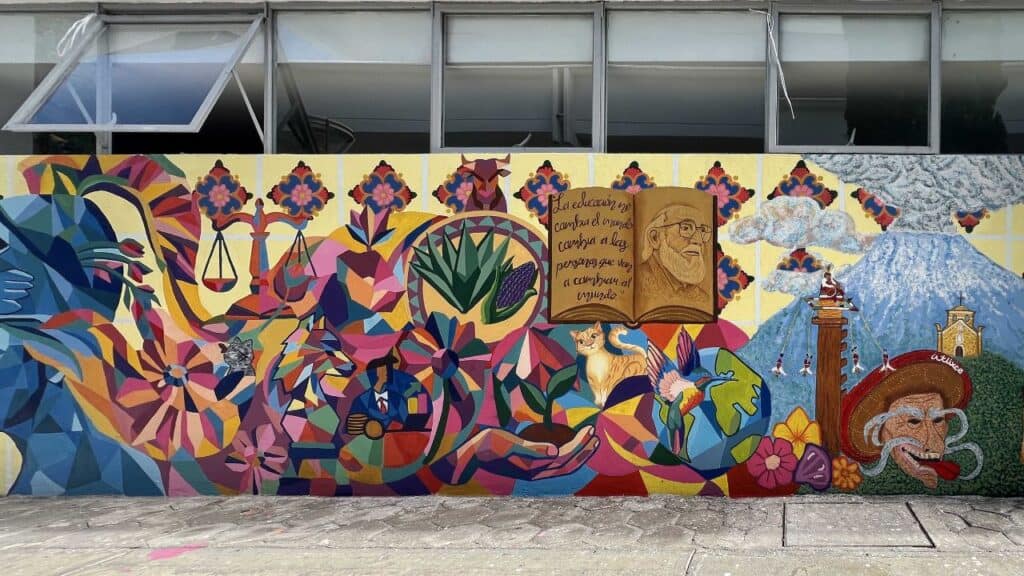 BUAP inaugura mural estudiantil en Atlixco