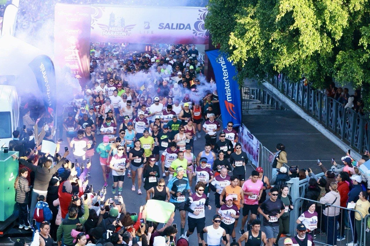 Pepe Chedraui realiza con éxito el Medio Maratón 21K Puebla 2026