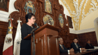 María Lilia Cedillo rinde Primer Informe BUAP